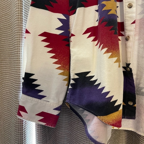 Vintage Western Button Down Shirt - Picture 4 of 7